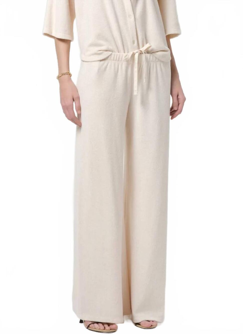 NEW CITIZENS OF HUMANITY nora pull on pant in cream